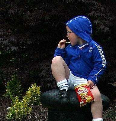 Los niños comen cada vez más snacks